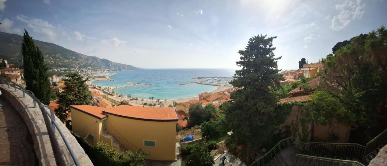 Studio Lumineux Avec Parking Proche Monaco, Nice, Plage Et Gare Menton Exterior photo